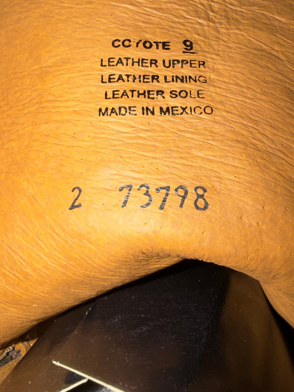 π€ β¨ππ€ FREEBIRD by Steven Coyote Brown Leather Tall Boots Size 9 Studded Western! - Picture 4 of 13
